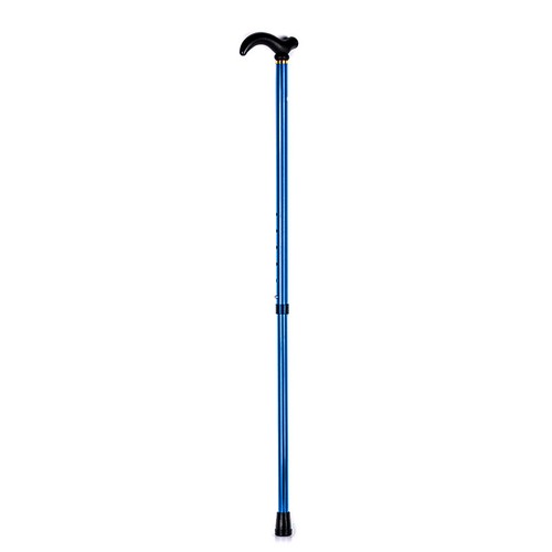 Aluminum Metal Telescopic Walking Stick Pole Cane Hiking Handle Travel Folding - Picture 8 of 18