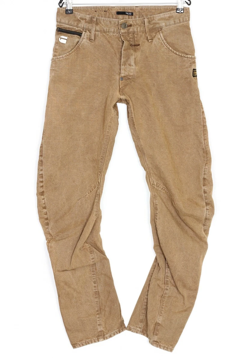 G STAR RILEY LOOSE TAPERED Canvas Pants Trousers Men Size W30 L32 DZ1589