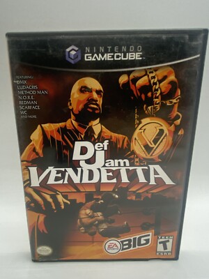 Def Jam Vendetta (Nintendo GameCube, 2003) CIB, Tested And Works