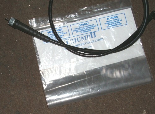TRIUMPH NEW SPEEDO CABLE THUNDERBIRD ADVENTURER LEGEND TT SPEEDOMETER