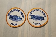 Mercedes Benz 770K Automobile 3" Iron-on Swe On Embroidered Patch free shipping