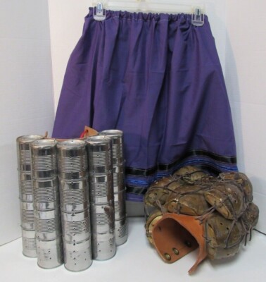 New Native American Seminole Girl's Handmade Purple Ribbon Skirt XL