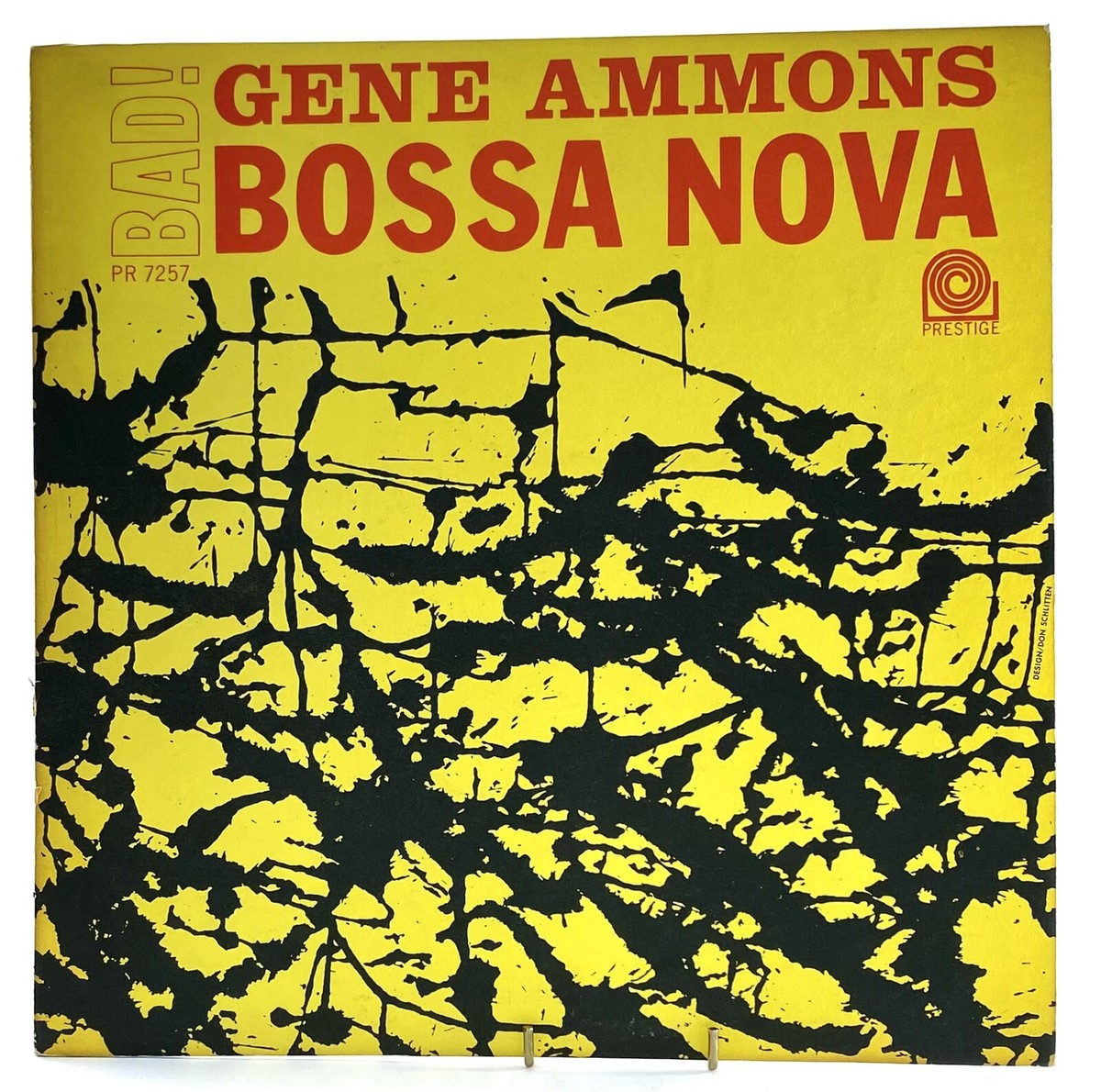 GENE AMMONS BAD BOSSA NOVA 1962 LP VG+ RVG Mono Deep Groove