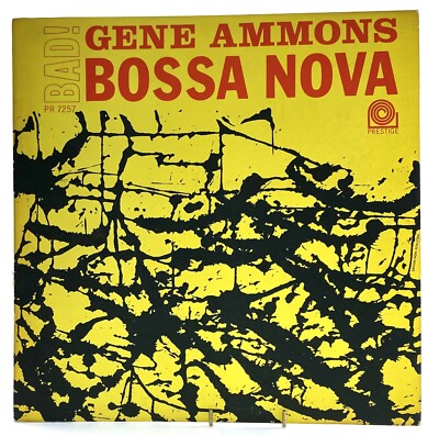 GENE AMMONS BAD BOSSA NOVA 1962 LP VG+ RVG Mono Deep Groove Latin
