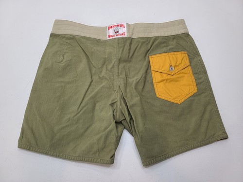 Birdwell Beach Britches 310 Limited Edition Toots Board Shorts Olive Size 37 Men - Afbeelding 1 van 9