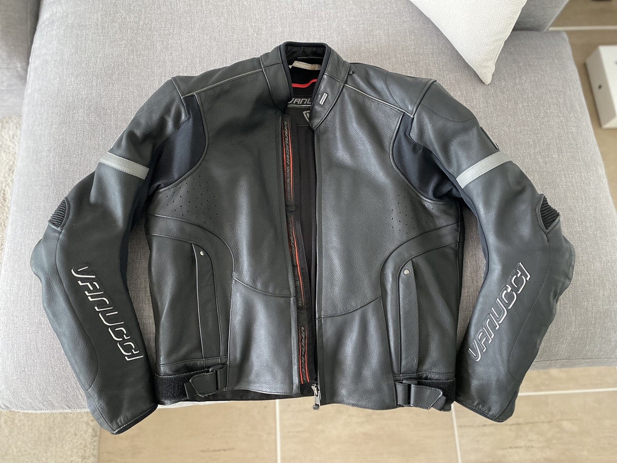 vanucci motorrad lederjacke