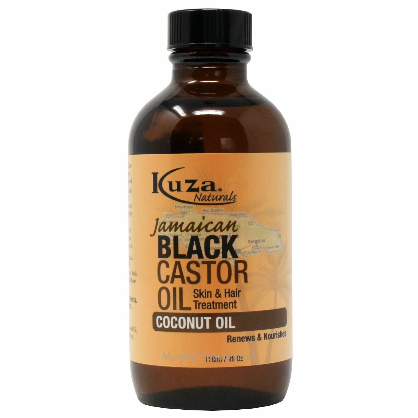Kuza Jamaican Black Castor Oil Skin & Hair Treatment Coconut (4oz) eBay