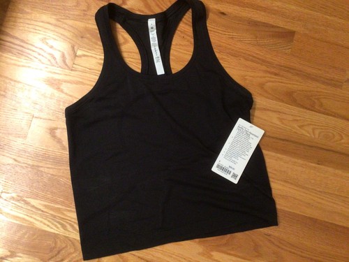 womans lululemon swiftly tech racerback tank 2.0 race black 8