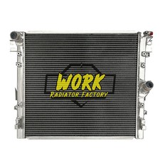 Full Aluminum Radiator for 2007-2018 2017 Jeep Wrangler JK 3.6L 3.8L V6 Engine W
