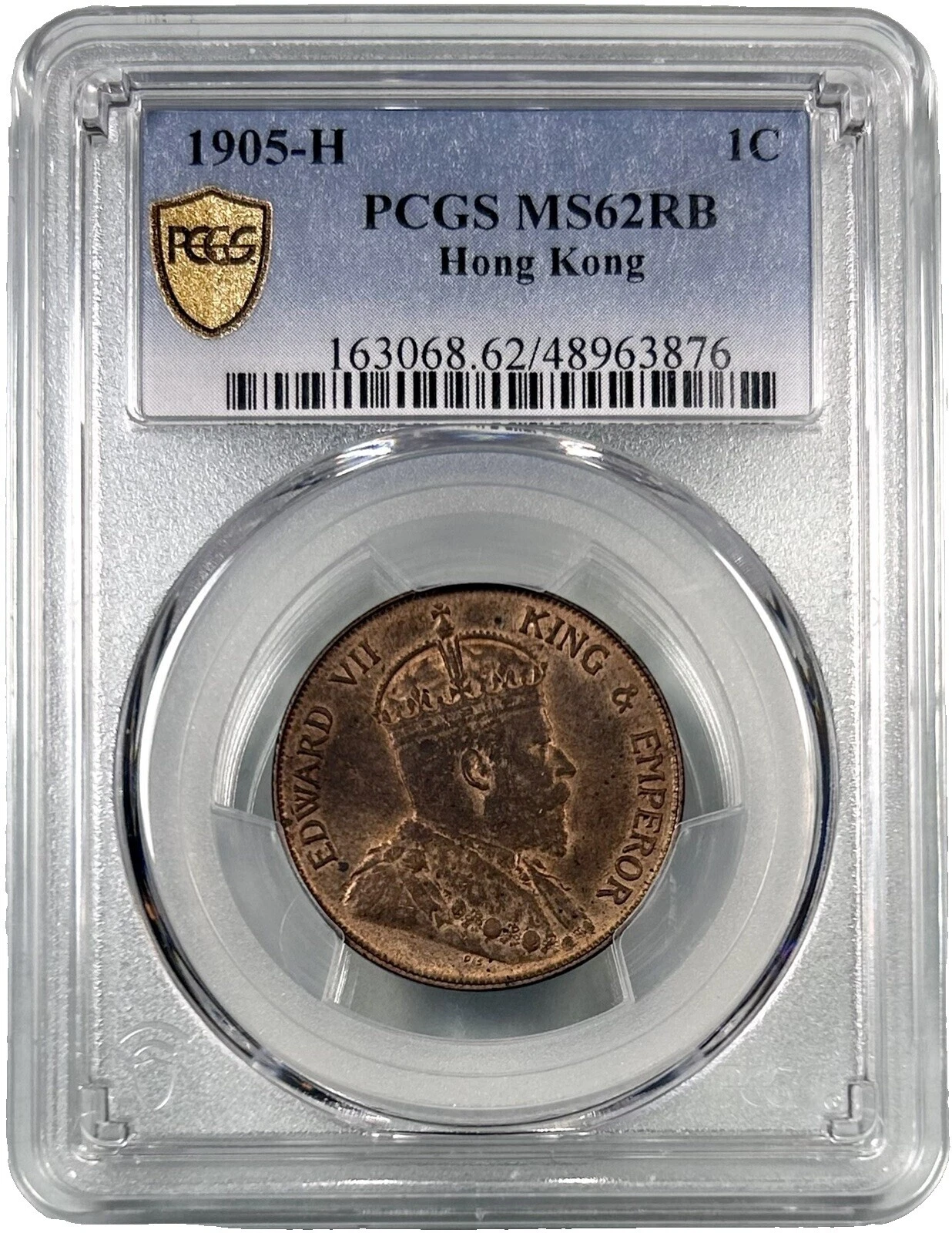 Silver Hong Kong Coins (1905 Year