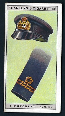 FRANKLYN DAVEY - MARINE KLEID & ABZEICHEN - #21 LIEUTENANT RNR