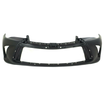 New Front Bumper Cover w/o Sensor For 15-17 Toyota Camry TO1000409