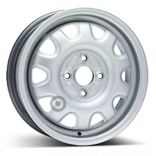 ALCAR 5010 CERCHI IN FERRO 4.5x14 4x100 ET 45 54.1 SILVER PER SUZUKI OFFERTA+