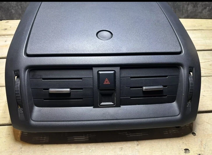 ✅Ford Fusion Milan 2010-2012 tablero superior central bisel almacenamiento ventilación cubby negro OEM Foto 4 de 4