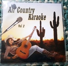 ALL COUNTRY KARAOKE CDG VOL 2 CD G - BRAD PAISLEY,TAYLOR SWIFT MUSIC SONGS cd