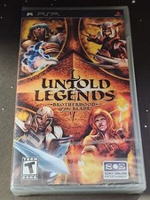 Image of Untold Legends: Brotherhood of the Blade (PSP, 2005) New Sealed.