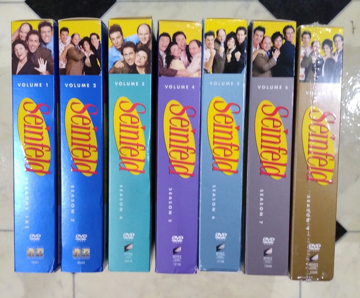 SEINFELD SERIES SEASONS 1-7 and SEASON 9 DVD SET (Complete