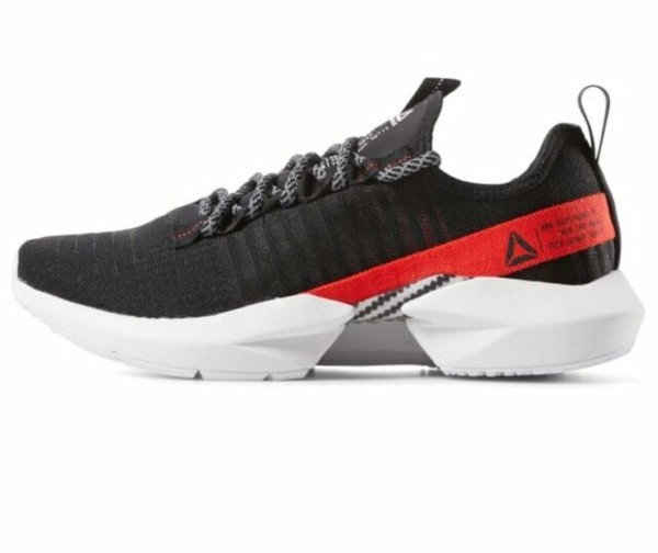 Size 11 - Reebok Sole Fury Black Red 