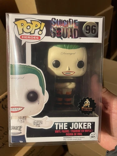 Custom Funko Pop! Joker Straight Jacket Suicide Squad Jared Leno Batman Superman