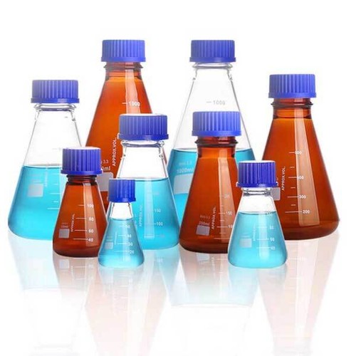 50ml - 1000ml Erlenmeyer Flask w/ Blue Cap Laboratory Glassware Lab Supplies au - Picture 7 of 13