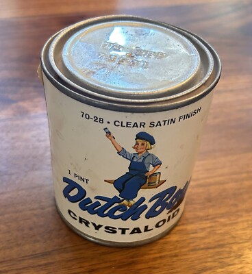 DUTCH BOY ダッチボーイ オイル缶 ヴィンテージ Vintage Dutch Boy Paints Linseed Oil Empty Can | eBay