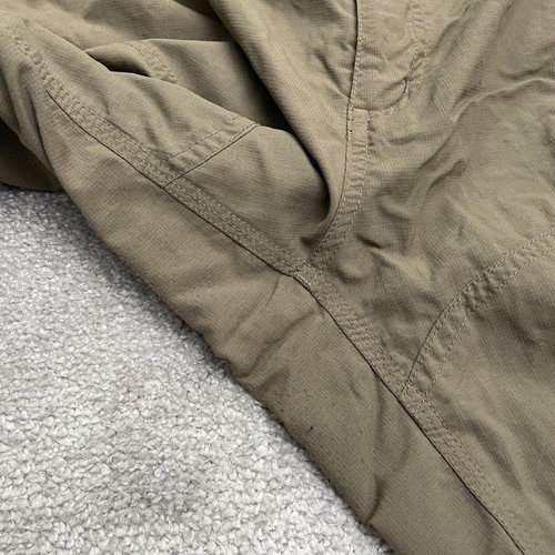 The North Face Convertible Pants To Shorts Mens 40 Green Straight Zip Pockets - Picture 7 of 19
