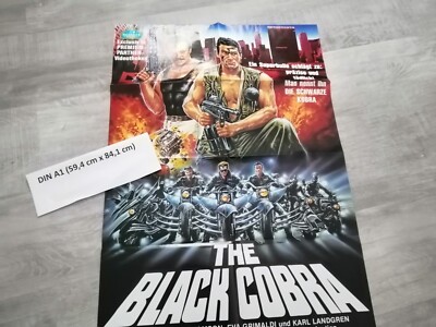 Black Cobra VPS Video Videofilmplakat 