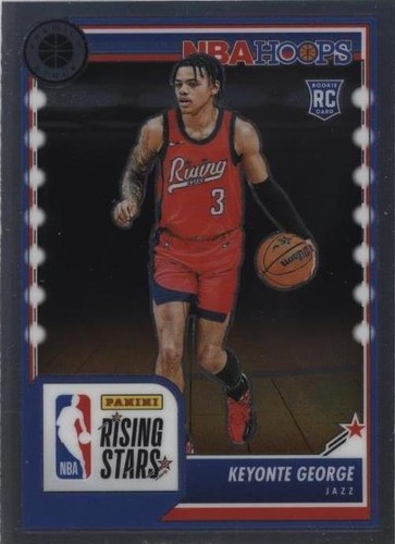 2023-24 Panini NBA Hoops Premium lot of 4 Keyonte George RC Rookie 