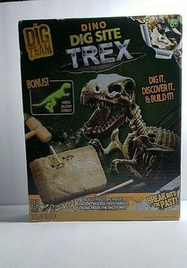 Dino Dig Site Excavation T Rex Dig Discover Build New open box 842779140767 | eBay