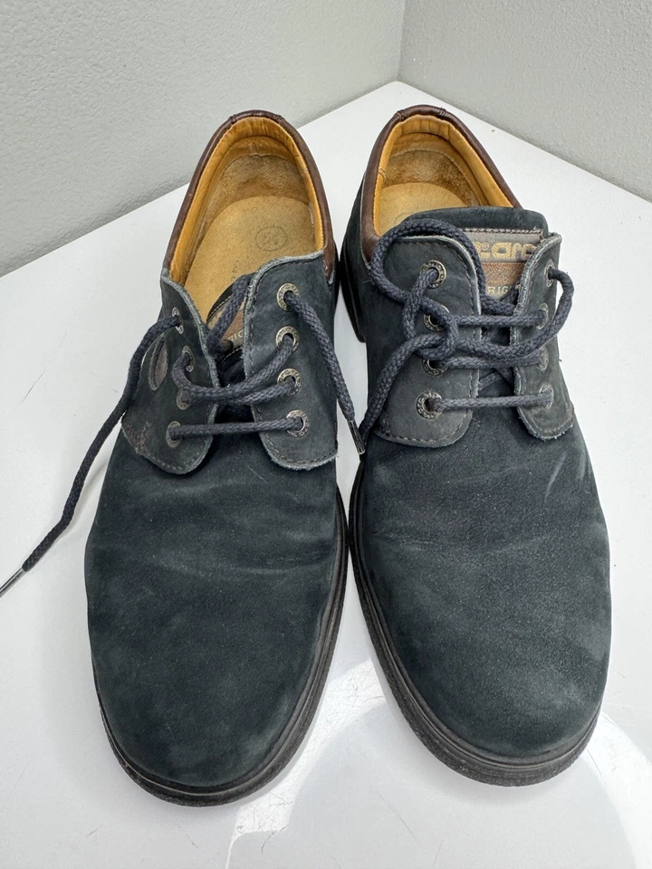 Zapatos de cuero para hombre, colaboración MARC+WALKER+LÁTEX+SUELA HECHOS EN ITALIA Foto 3 de 4