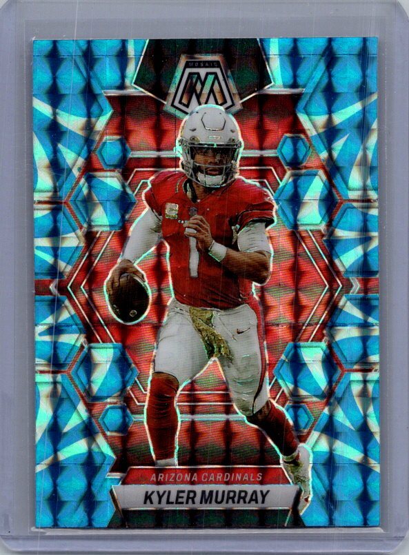 2023 Panini Mosaic #1 Kyler Murray Reactive Blue Mosaic