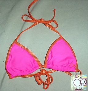 pink bathing suit top