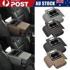 Car Armrest Cushion With Cup Holder Center Console Armrest Cushion Organizer AU