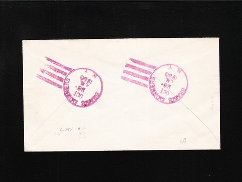 Airport Dedication ONLY 66 MADE Curtiss Essex Airport Blue Caldwell NJ Cover 2y - Picture 2 of 2