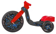 The Original Big Wheel 16" Tricycle - Classic Black/Red Neon Decals