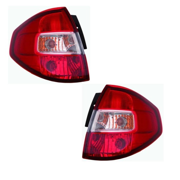 RüCkleuchten Heckleuchten Set Links Rechts FüR Renault Koleos I Hy_ Rot-image