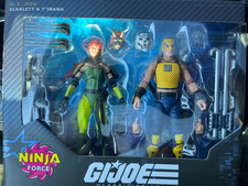 G.I. Joe Classified Series 212 Ninja Force 2-Pack Scarlett and T'Jbang IN HAND