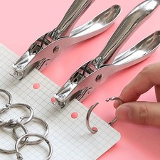 6mm Single Hole Punch Paper Cutter Scrapbooking Craft Office School Tool UK