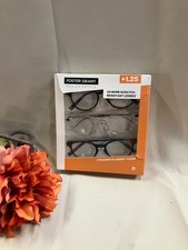 Foster Grant Reading 3 Pack- Glasses 1.25 1908277 D