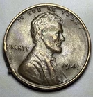 💥 1941 P Lincoln Wheat Cent Planchet  ERROR Collar Die Clip? Rim ERROR