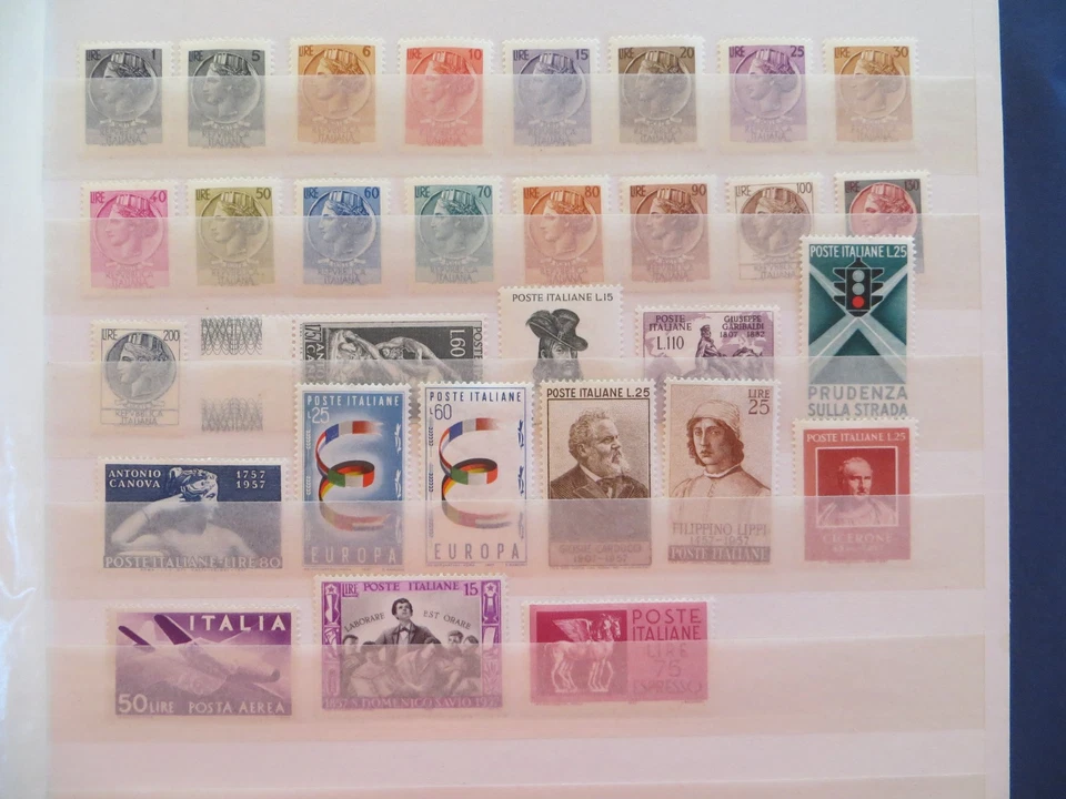 Briefmarken 🇮🇹 Italien - 30 Stück - postfrisch , 50ger Jahre, #05 - Bild 1 von 1