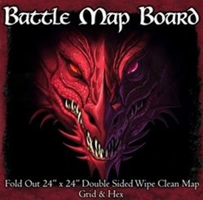 Battle Map Board Grid & Hex (english)