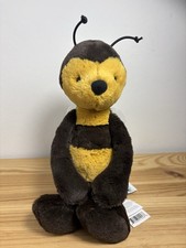 Jellycat Meduim Bashful Bee Soft Toy New With Tags