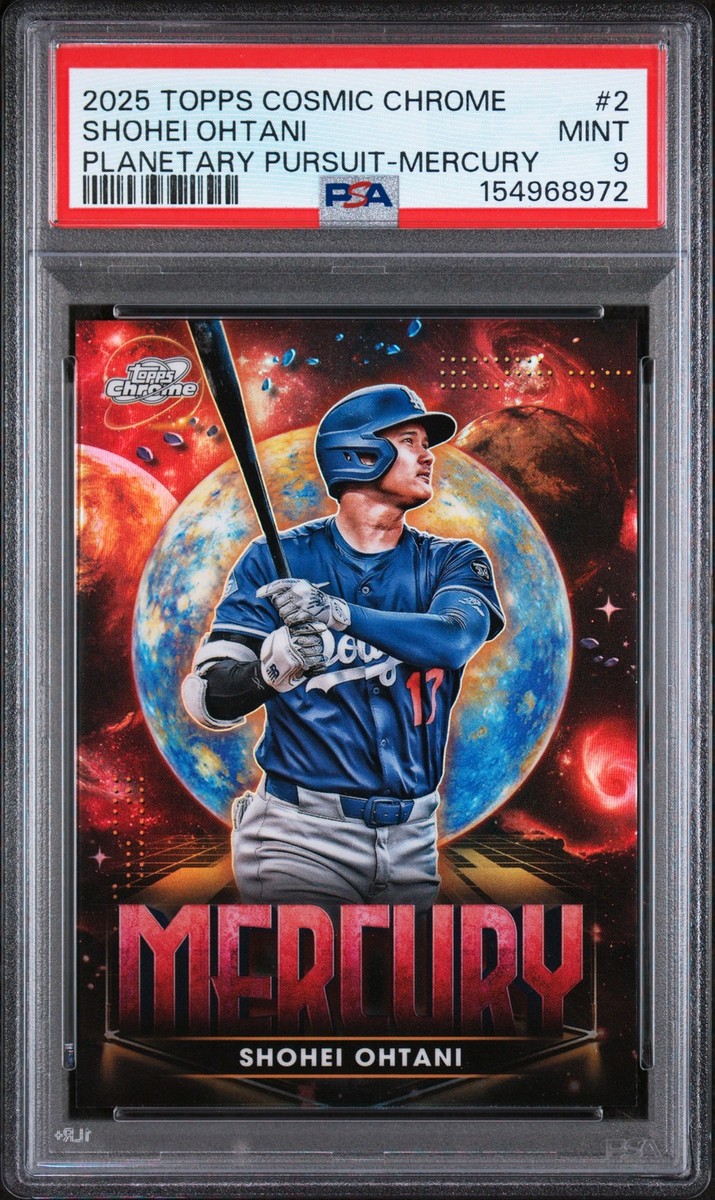 2025 Topps Cosmic Chrome - Planetary Pursuit Shohei Ohtani #PPM-2