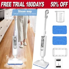 Steam Mop Steam Cleaner 1500W Hard Floor Laminate Flooring 90~110℃ Steam 400ml