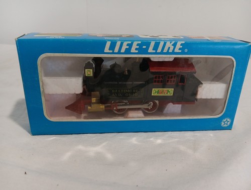 Locomotora de vapor realista de teca Baltimore y Ohio B&O escala HO 08300. Nuevo.  | Condition: New