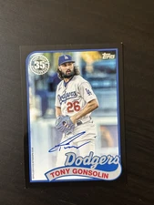 Tony Gonsolin 2024 Topps 1989 Autograph Black /199 #89BA-TG Auto Signature SP