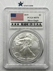 2019 Silver Eagle PCGS MS70 Made In U.S.A. Label