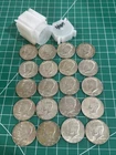 Lot of 20 40% Silver Kennedy Half Dollar 1966 Collectable Coin Stacking Junk