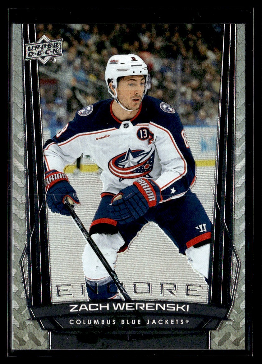 2025-26 Upper Deck Encore ,.,. Zach Werenski Columbus Blue Jackets